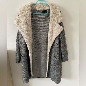 Zara sherpa cardigan